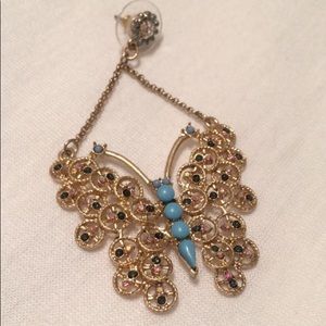 NWOT Betsey Johnson dangling post earrings